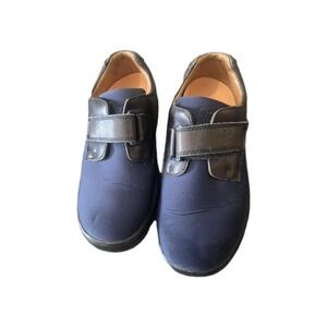 Dr. Comfort Women's 7.5M Navy Mary Jane Comfort Diabetic Hook & Loop Shoes